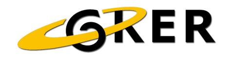 CGRER logo yellow and black